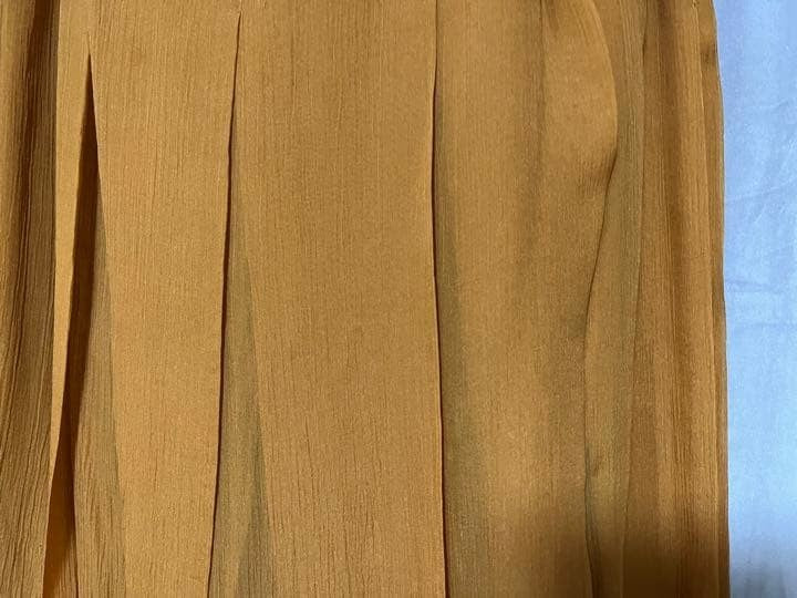 USED PRADA SILK CHIFFON PLEATED VINTAGE SKIRT ACCEPTABLE