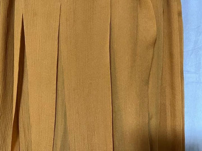 USED PRADA SILK CHIFFON PLEATED VINTAGE SKIRT ACCEPTABLE