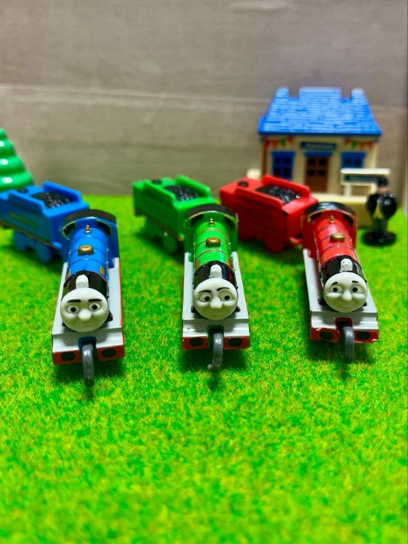 Tomy Capsule Plarail Mike Bart Rex Train Capsule Vehicle Toy Used Rare