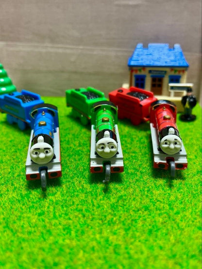 Tomy Capsule Plarail Mike Bart Rex Train Capsule Vehicle Toy Used Rare