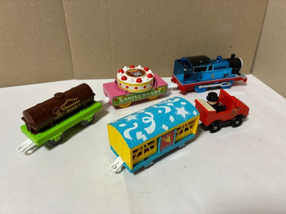 PLARAIL Thomas 25th Anniversary Blue Train Set Party Edition Toy Rare