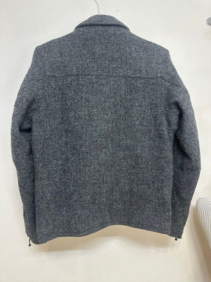 adidas Neighborhood Harris Tweed collaboration Men Double Rider Jacket Rare JPN