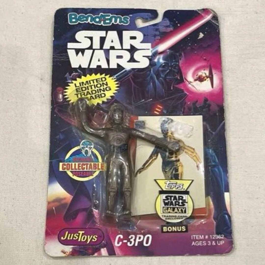 90s DEAD STOCK US Star Wars Darth Vader C-3PO R2-D2 Vintage Dead Stock