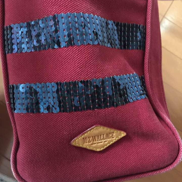 ☆MZ WALLACE☆Bordeaux Tote Bag Navy Sequins