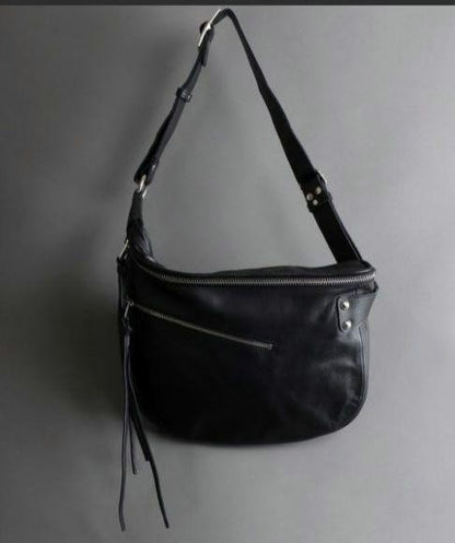 Other Brands sitry Shoulder Bag Leather BLK from Japan