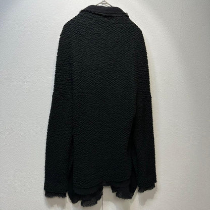 Limi Feu Japan Wool Layered Buttonless Knit Cardigan Size S