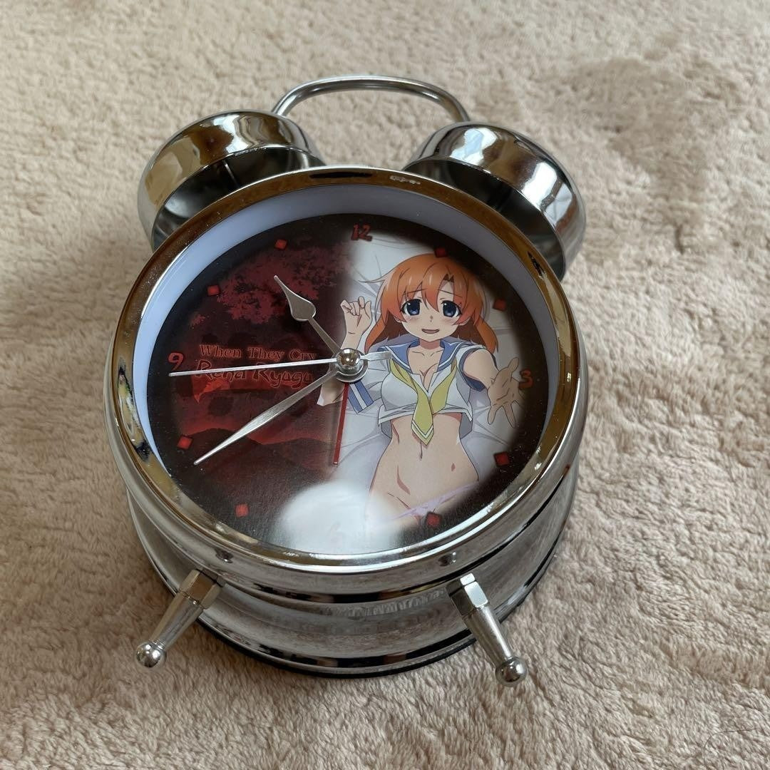 Higurashi When They Cry Ryugu Rena Alarm Clock Used Confirmed Operation