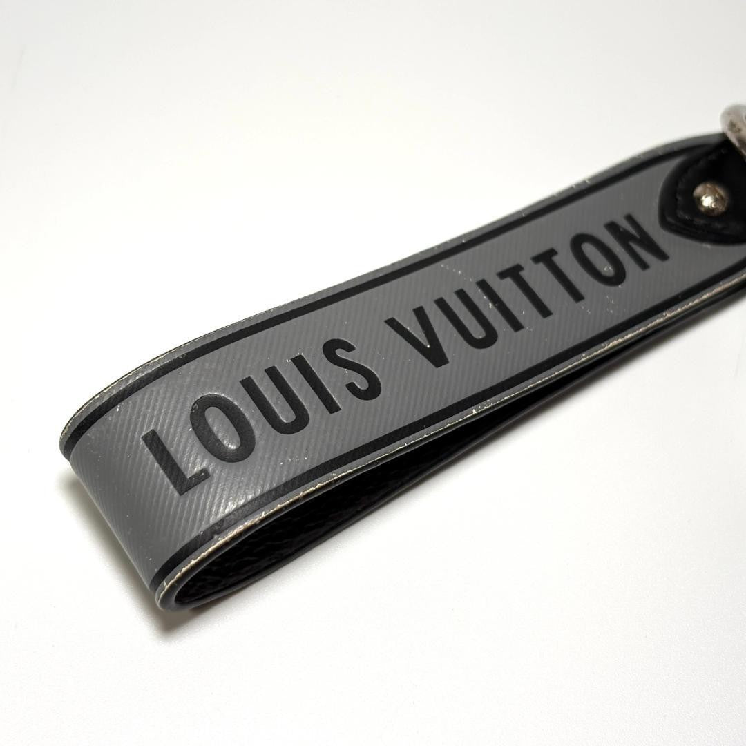 LOUIS VUITTON Monogram Eclipse Reverse Key Holder Capital LV M00337 Auth 121488