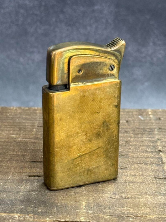 Vintage THORENS Masterpiece Oil Lighter Gold Swiss Made Working Rare Retro DHL