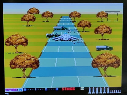 Tested and working: PC Engine After Burner II (HuCard version) - Shooting game