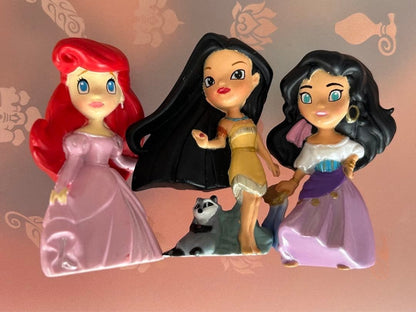 Rare ZIZZLINGERS DISNEY Princess Figure by Zizzle