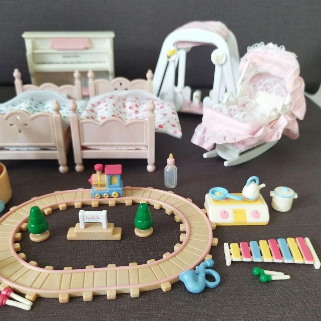 Sylvanian Families Rare Furniture Set Baby & Child Miniature Home Decor