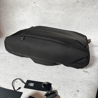 TUMI business bag 2way McNair nylon leather black x brown
