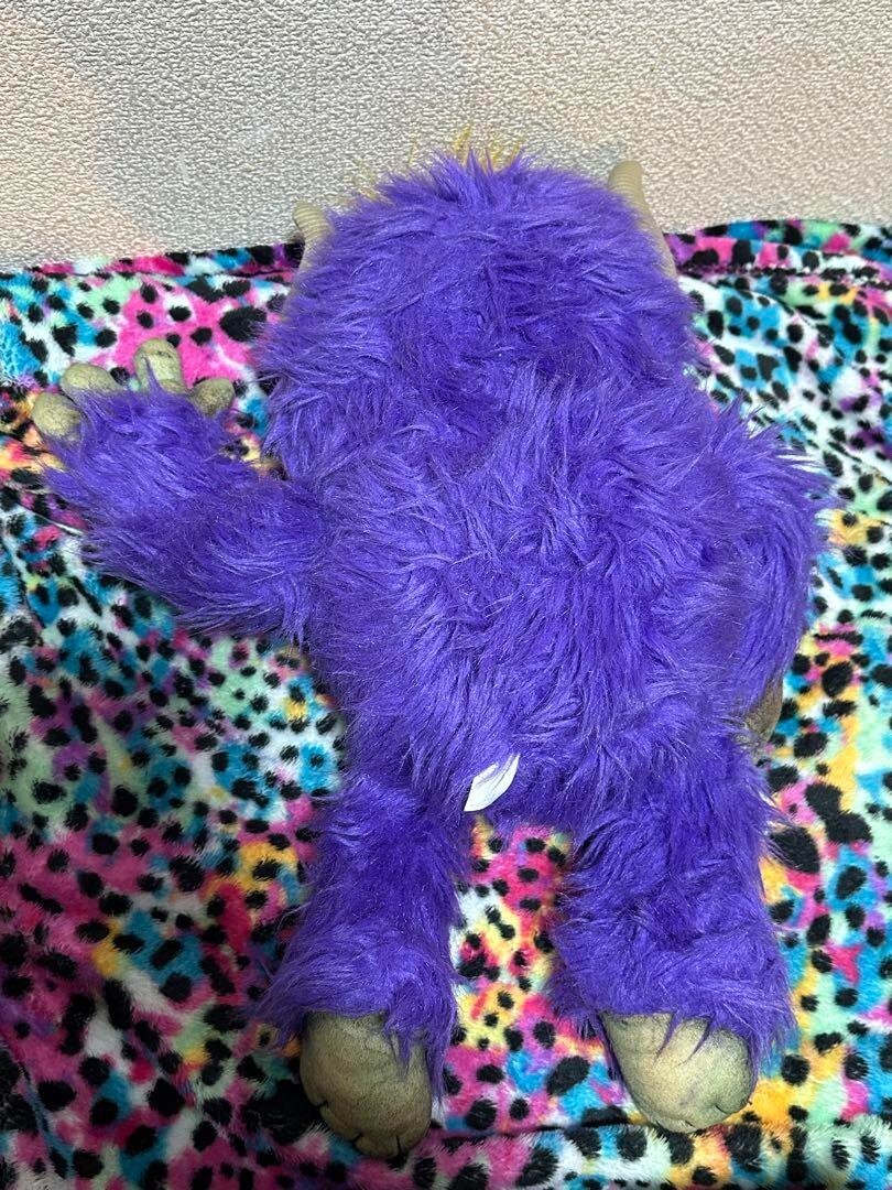 My Pet Monster Purple Plush Toy Doll No Handcuffs USED from Japan Rare Vintage