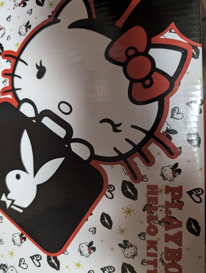 Hello Kitty Sneakers 24.5Cm / Playboy Collaboration Limited Model