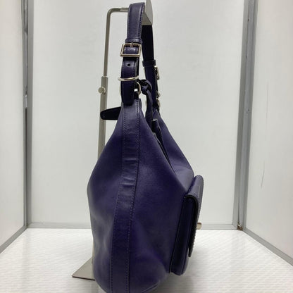 COACH Purple Leather Hobo Bag Legacy Courtenay Y2K Vintage Rare