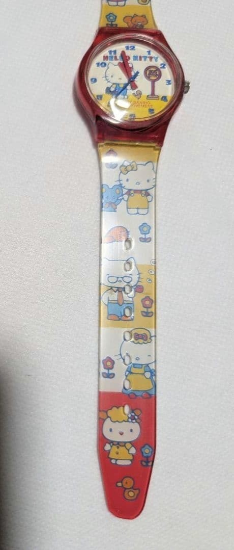 Sanrio Hello Kitty Unused Timepiece 1997 Wristwatch Rare Collectible from Japan