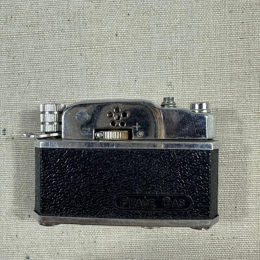 Rare 80s Vintage Camera Gas Lighter Showa Retro Antique
