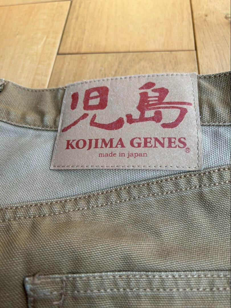 Kojima Jeans 34 Work Pants Denim Blue Pre-Owned JAPAN