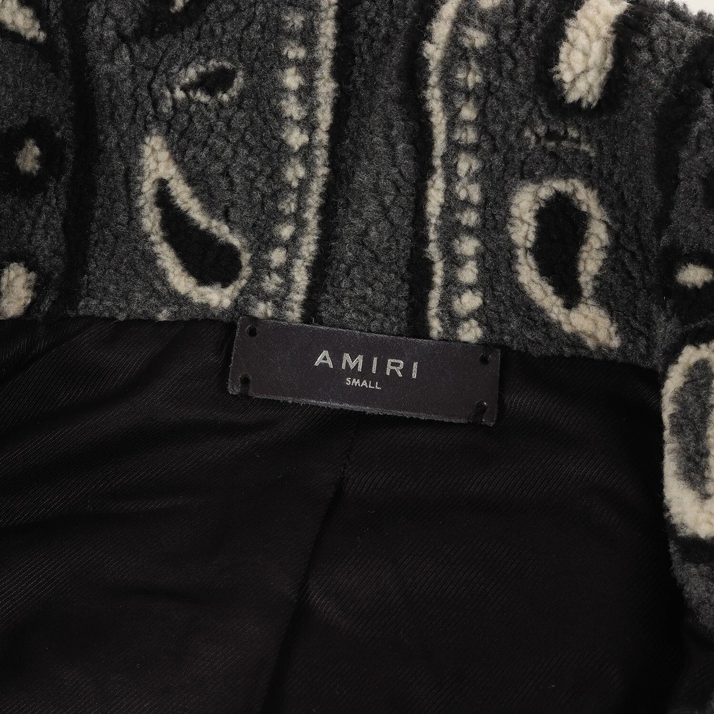 AMIRI Blouson Size S 21AW Printed Bandana Polar Fleece Jacket Men's Used