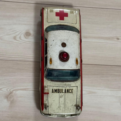【Old Tin Automobile】 Toyopet Crown AMBULANCE Emergency Vehicle