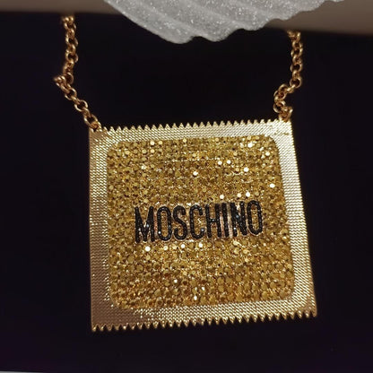 MOSCHINO Ultra Rare Condom Necklace H&M Collaboration Unused