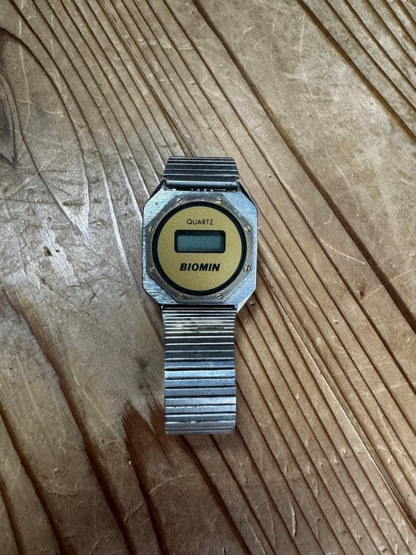 【Rare】Suntory Biomin C Novelty Item Digital Quartz Watch