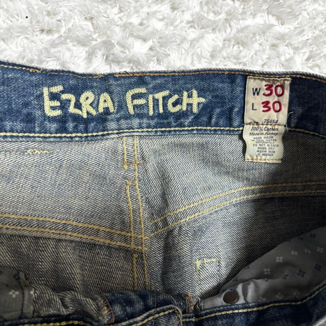 Ezra Fitch Premium Bootcut Denim W30 L30 Vintage Indigo Y2K