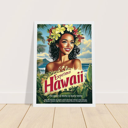 Wrapped in the Smile of Aloha Hawaiian Art, limited edition of 1, Leaf Aloha
