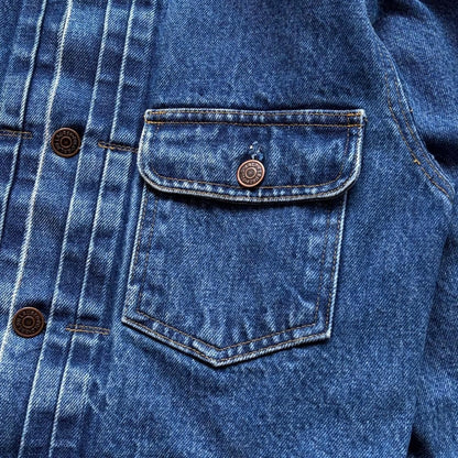 Rare Condition Ralph Lauren Vintage Denim Jacket L Indigo Blue Cotton 80s-90s