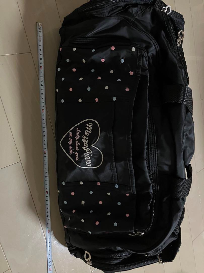 Mezzo Piano Boston Bag with Attached Backpack, Multi-Use, Used