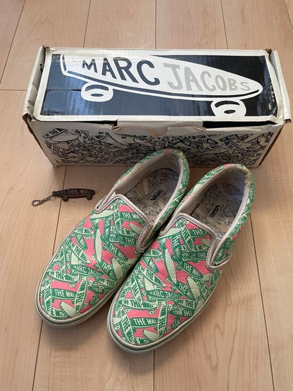 Rare vans MARC JACOBS slip-on 28.0cm