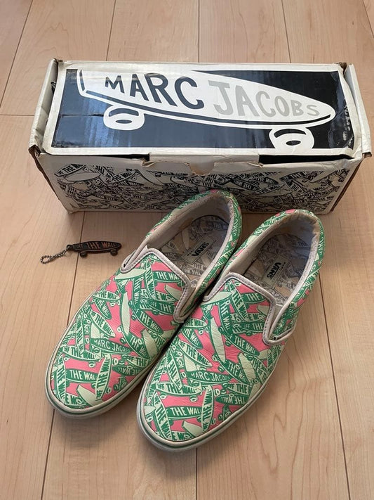 Rare vans MARC JACOBS slip-on 28.0cm