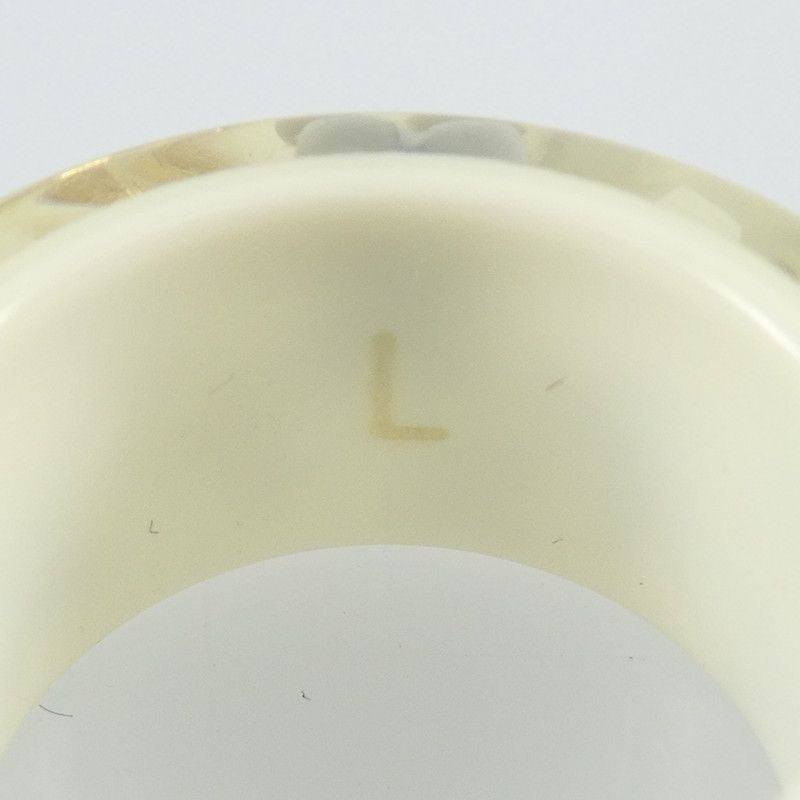 Louis Vuitton Berg Farandole Ring M65815 Size L JP 16 US 8 Logo Flower