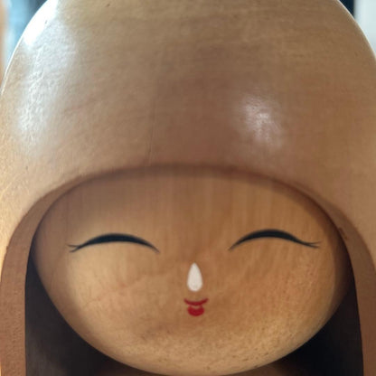 Koumura Kokeshi Shichifukujin Vintage Folk Craft Collectible Handmade