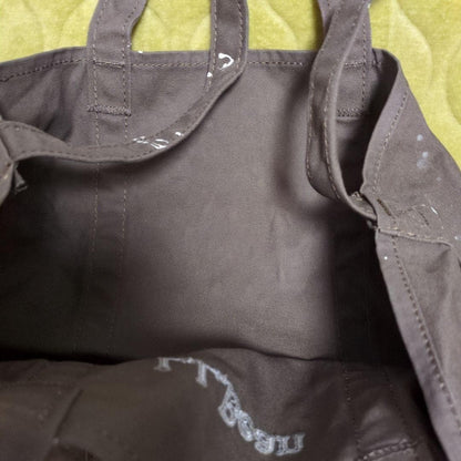 L.L.Bean Tote Bag Canvas Brown All-over Pattern from Japan