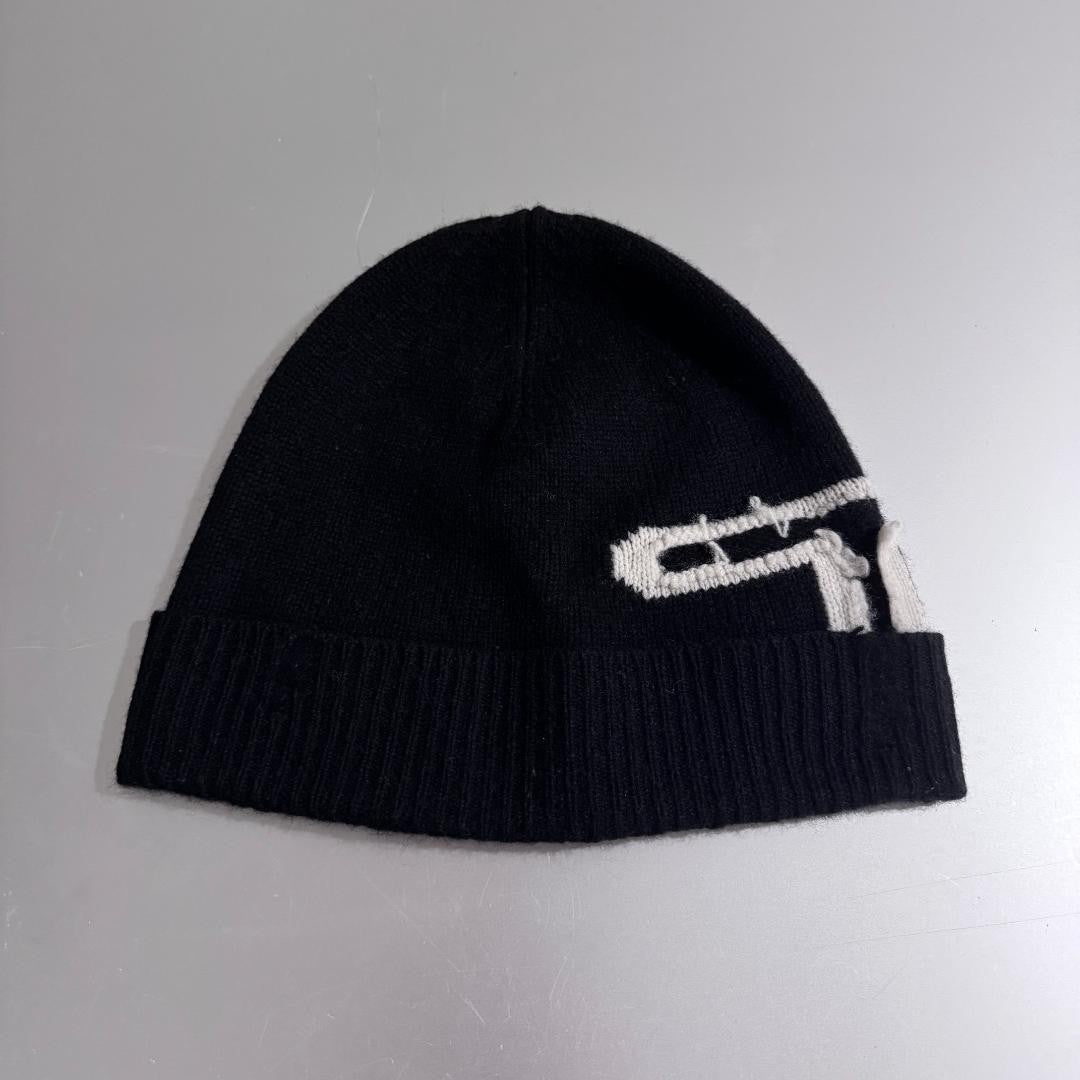 Diesel Men K-Peel Bigd Logo Wool Beanie D Logo Luxury Casual Streetwear Italian