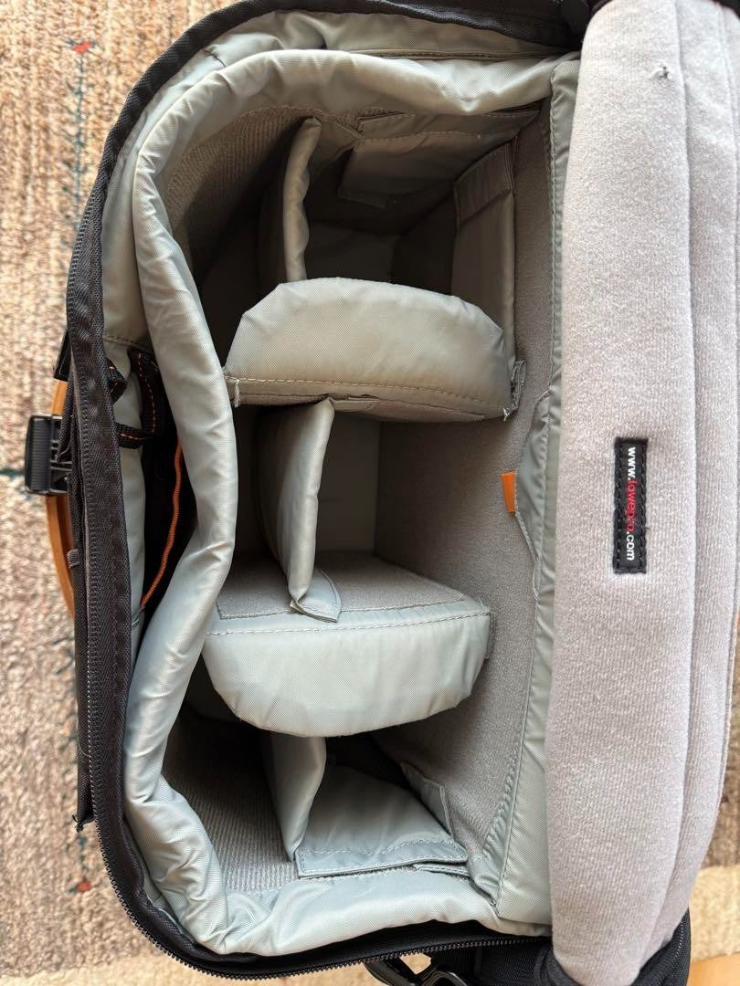Lowepro Stealth Reporter 650 AW Camera Bag, Large, Multi-Compartment, Black
