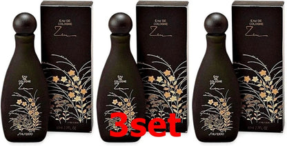 SHISEIDO Zen Classic Eau De Cologne Perfume 80ml Fragrance set 3 Unused NEW