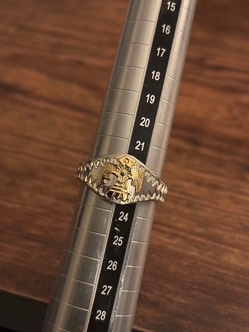 Arizona Freedom K18 Thunderbird Ring US 11.25