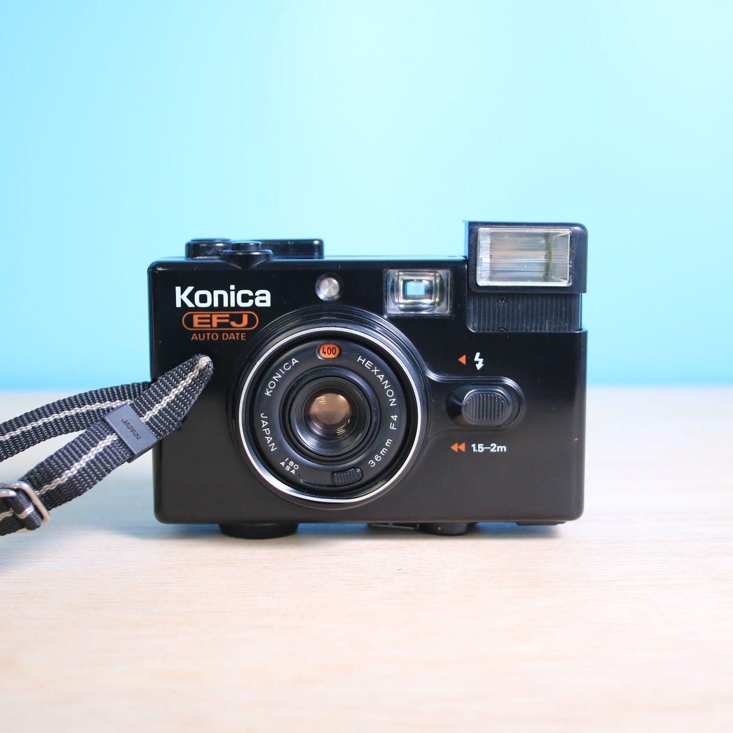 Excellent condition EFJ Konica Piccalli Journey film camera with 35mm film