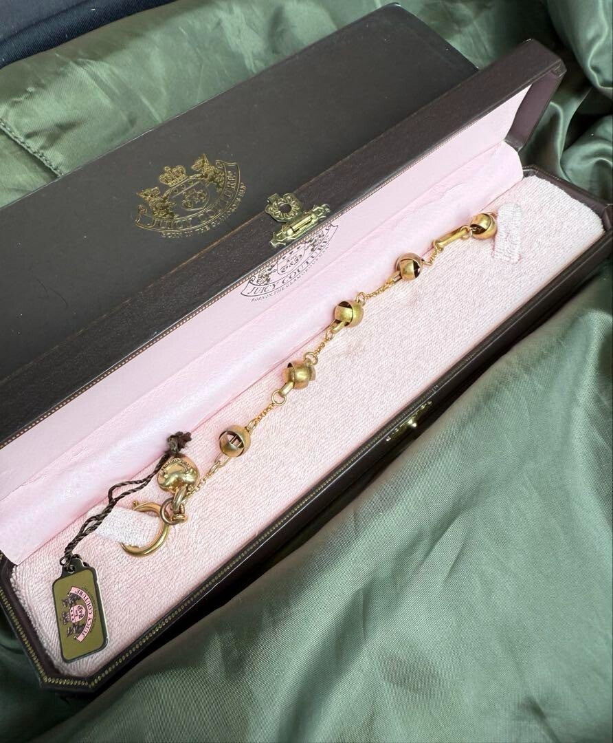 Juicy couture heart charm bracelet Vintage Unused