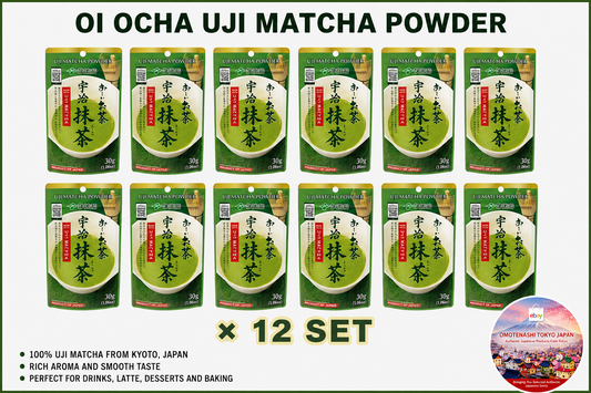 ITOEN OI OCHA UJI MATCHA POWDER JAPAN 30g X 12 SET