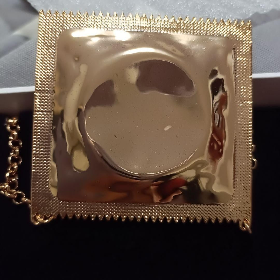 MOSCHINO Ultra Rare Condom Necklace H&M Collaboration Unused