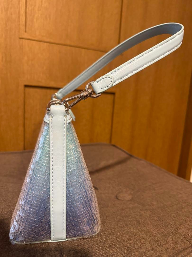 Kate Spade Sequin Mini Bag Shoulder Bag Blue Lulu Ombre Sequin