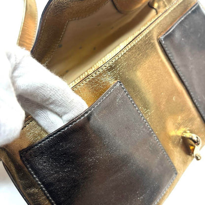 Kate Spade Gold Silver Shoulder Bag