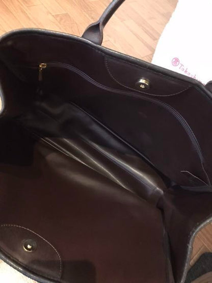 LONGCHAMP Tote Bag Leather BRW