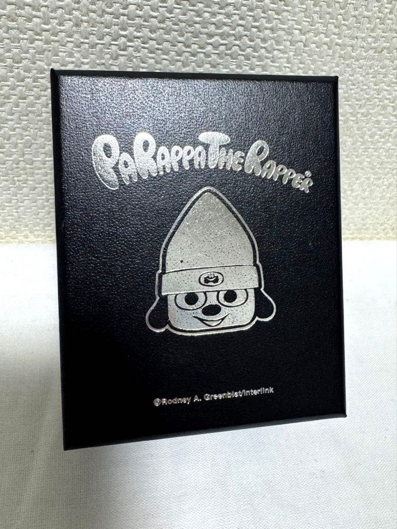 PaRappa the Rapper Alloy Case Silicon Band Mineral Glass Watch Rare