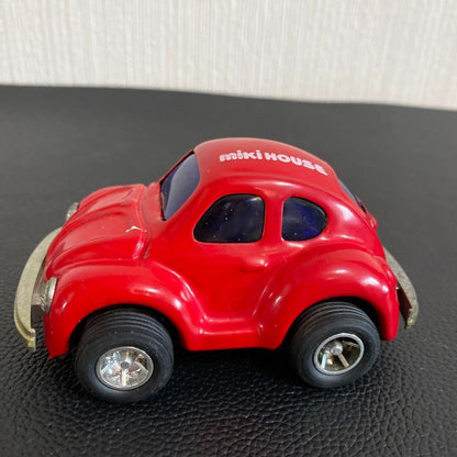 Rare 1990s retro antique fancy miniature car tinplate red WAGEN