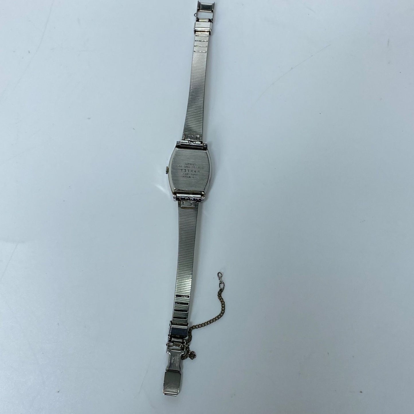 Seiko Quartz Watch 4301-3000 Square Roman Numerals Vintage
